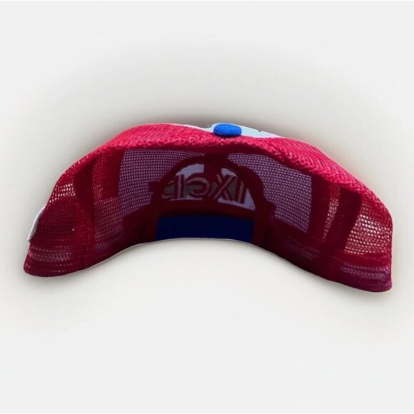 Sixers Philadelphia 76ers Snapback Hat NBA Mesh Back Cap Spectrum Logo - Picture 2 of 2